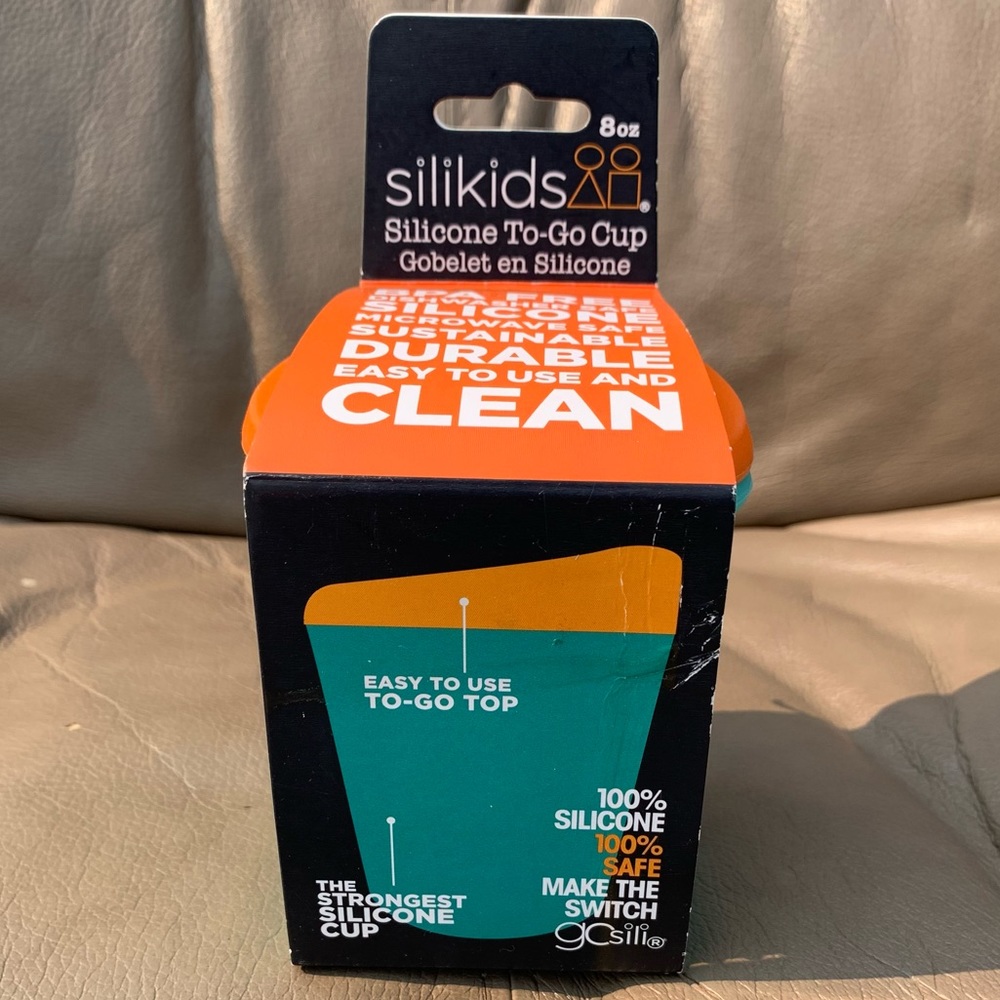 NWOT GoSili/Silikids Silicone To-Go Cup